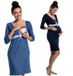 Платье домашнее для беременных и кормящих 856