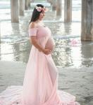 Платье с коротким рукавом для беременных K9172