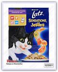 Корм для кошек Purina Latz Sensations Jellies Suosikkilajitelma 12 шт