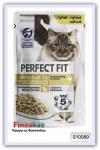 Влажный корм для стерилизованных кошек с чувствительным пищеварением с курицей в соусе Perfect Fit 85 г