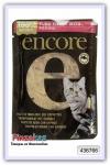 Влажный корм для кошек с тунцом и креветками Encore 75 г