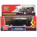 МАШИНА "ТЕХНОПАРК" МЕТАЛЛ. ИНЕРЦ. TOYOTA FJ CRUISER, 1:43, ОТКРЫВ. ДВЕРИ В РУСС. КОР. в кор.2*36шт