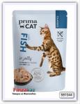 Корм для кошек ( рыба в пикантном желе) PrimaCat Classics kalaa hyytel? 85 гр