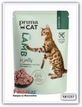 Корм для кошек (баранина в пикантном желе) PrimaCat Classics lammasta hyytel?ss? 85 гр