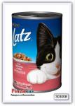 Корм для кошек консервы (лосось и форель) Latz 400 гр