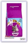 Сухой корм для взрослых кошек с тунцом Whiskas 1,75 кг