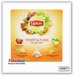 Черный чай Lipton "Коллекция искушение в пирамидках" 20 шт.