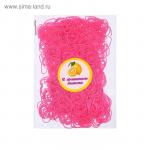 Набор резинок для волос, 200 шт., аромат лимона, цвет розовый