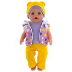 Комплект одежды с жилеткой для куклы Baby Born ростом 43 см