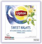 Чай травяной с лавандой и ромашкой в пирамидках Sweet Nights Lipton 20 шт