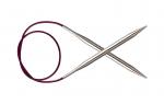 10314 Knit Pro Спицы круговые 'Nova Metal' 3,25 мм/60 см, никелированная латунь, серебристый