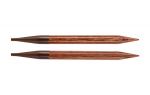 31213 Knit Pro Спицы съемные Ginger 9 мм для длины тросика 28-126 см, дерево, коричневый, 2 шт.