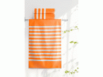 Полотенце Aquarelle МХ42 50/90 Круиз полосы Ярко-оранжевый/белый 08