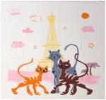 Простынь детская "Кошки в Париже"