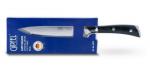9931 GIPFEL Нож универсальный LAFFI BLACK 13см. Материал лезвия: сталь X50CrMoV15, полирование зеркальное. Материал ручки: сталь, древеснослоистый пластик. Толщина: 2,0мм