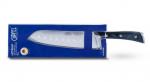 9929 GIPFEL Нож поварской сантоку LAFFI BLACK 17см. Материал лезвия: сталь X50CrMoV15, полирование зеркальное. Материал ручки: сталь, древеснослоистый пластик. Толщина: 2,5мм