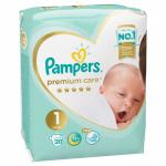 PAMPERS Подгузники Premium Care Newborn (2-5 кг) Упаковка 20