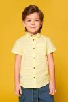 Сорочка верхняя детская для мальчиков Naval желтый 0911114003