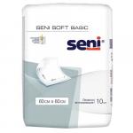 Пеленки гигиенические SENI SOFT BASIC 60 x 60 cм, 10 шт./уп. (Егорьевск)