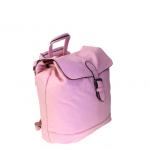 См. описание. Стильная женская сумка-рюкзак Flora_Resolter из эко-кожи розового цвета.