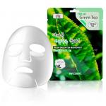 [3W CLINIC] НАБОР/Тканевая маска для лица ЗЕЛЕНЫЙ ЧАЙ Fresh Green tea Mask Sheet, 10 шт
