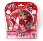 Игрушка кукла-сюрприз LOL Surprise, в шаре 3 шт
