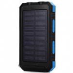 Внешний аккумулятор Power bank на солнечной батарее 20000 mah