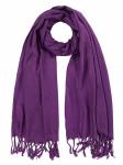 108-95 шарф женский, фиолетовый
