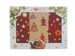 Подарочный набор из 3х полотенец Bonita, Рождественская звезда