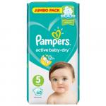 *СПЕЦЦЕНА PAMPERS Подгузники Active Baby-Dry Junior (11-16 кг) Упаковка 60