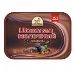 Молочный шоколад с изюмом "Мистер Чо" 300 гр (литой) Артикул: 1217