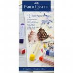Пастель Faber-Castell "Soft pastels", 12 цв., картон. упак., 128312