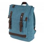 П1027-04 Blue синий рюкзак брезент