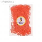 Набор резинок для волос, 200 шт., аромат ананаса, цвет оранжевый