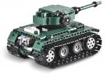 **Конструктор Cada Technics, Танк Tiger 1, 313 деталей, пульт управления - C51018W