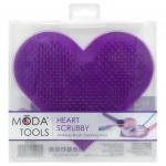 Royal&Langnickel MODA HEART SCRUBBY CLEANING PAD. Щетка - коврик  для очистки кистей.