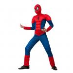 Детский карнавальный костюм «Человек-паук», текстиль, размер 30, рост 116 см