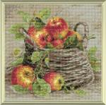 Алмазная мозаика "Спелые яблоки"