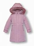Пальто для девочки дошкольного возраста, утепленное, на меховой подстежке - зима