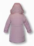 Пальто для девочки дошкольного возраста, утепленное, на меховой подстежке - зима