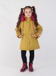 Куртка для девочки дошкольной группы, утеплённая, на притачном меху - зима