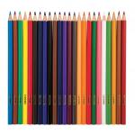 Карандаши цветные ГАММА "Классические", 24 цв., заточенные, шестигранные, карт. упак., 05091804