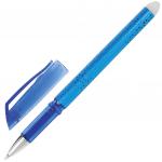 Ручка стираемая гелевая STAFF, СИНЯЯ, хромированные детали, узел 0,5мм, линия 0,35мм, 142494