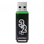 Флэш-диск 32GB SMARTBUY Glossy USB 3.0, тёмно-серый, SB32GBGS-DG