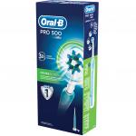 Зубная щетка электрическая ORAL-B (Орал-би) PRO 500 Cross Action D16, карт.упак., ш/к 15776