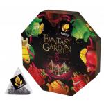 Чай CURTIS (Кёртис)"Fantasy Garden", НАБОР 40 пирамидок по 1,5г., ассорти, 8 вкусов,ш/к 52003