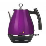 Чайник UNIT UEK-263, 1,7 л, 2000Вт, закрытый нагревательный элемент, сталь, фиолетовый, 14836