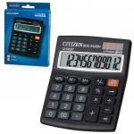 Калькулятор настольный CITIZEN SDC-812BN, МАЛЫЙ (124x102мм), 12 разрядов, двойное питание