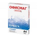 Бумага офисная А4, класс C, ОФИСМАГ СТАНДАРТ, 80г/м, 500л, Mondi, белизна 146%(CIE)