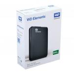 Диск жесткий внешний HDD WESTERN DIGITAL Elements Portable 500GB 2.5" USB 3.0 черный